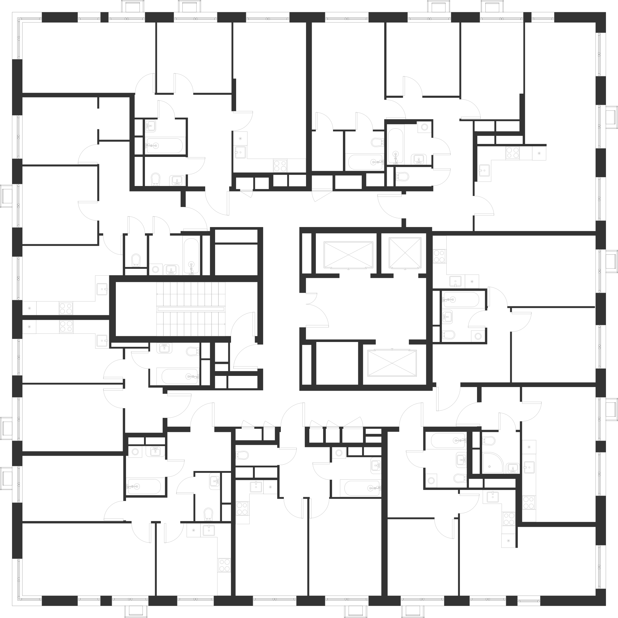 План 28 этажа Талисман на Рокоссовского