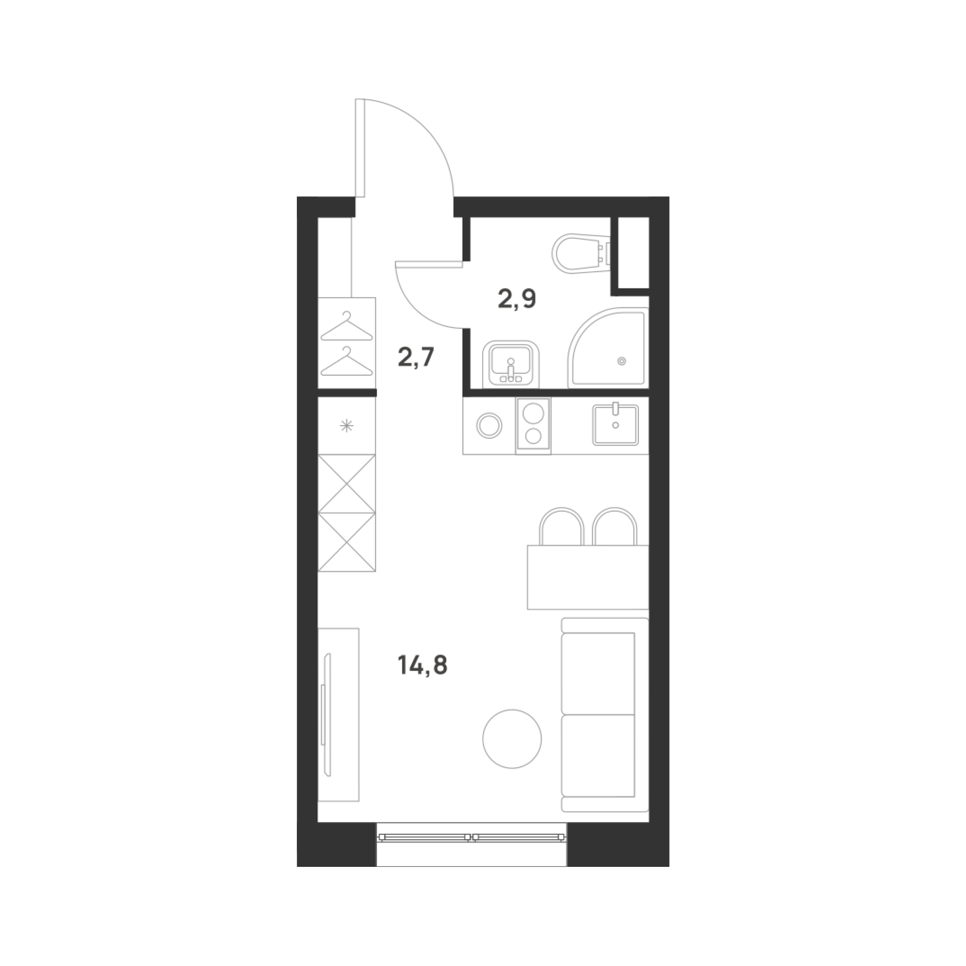 Планировка Foreville