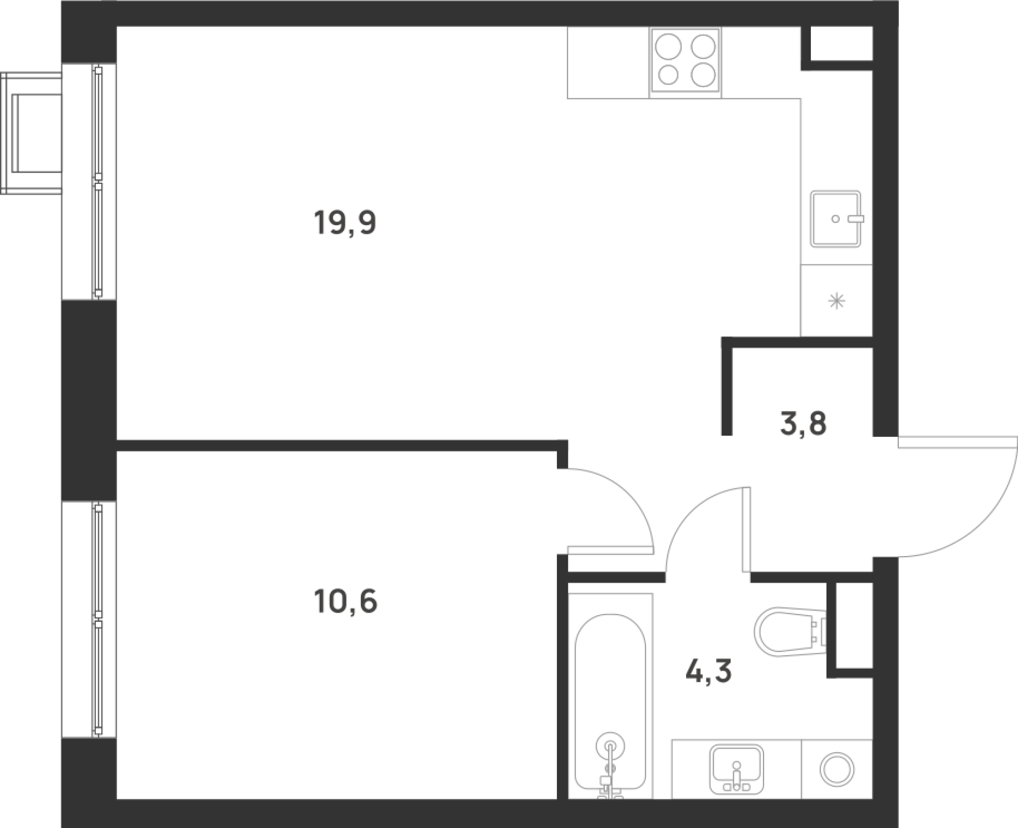 Планировка Foreville