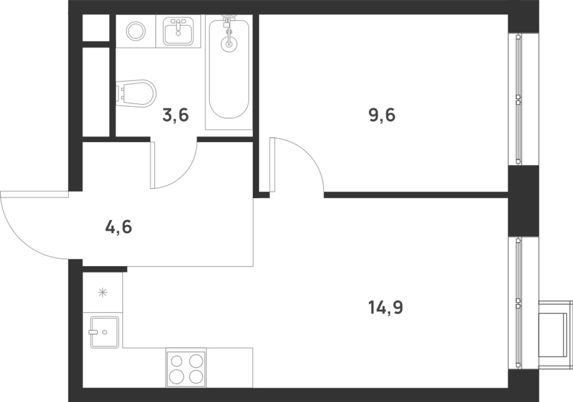 Планировка Foreville