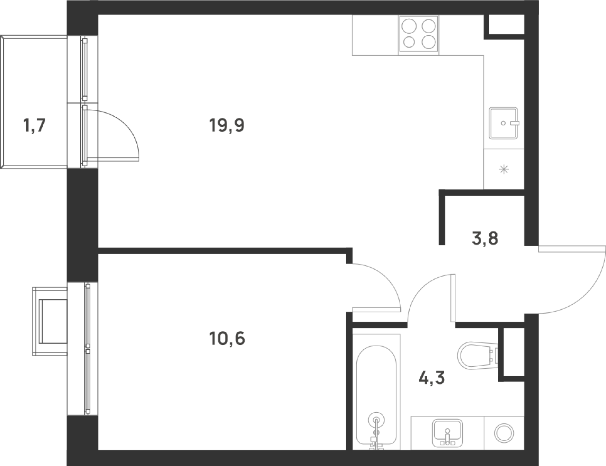 Планировка Foreville