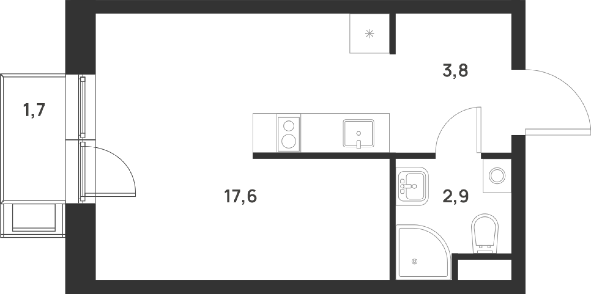 Планировка Foreville