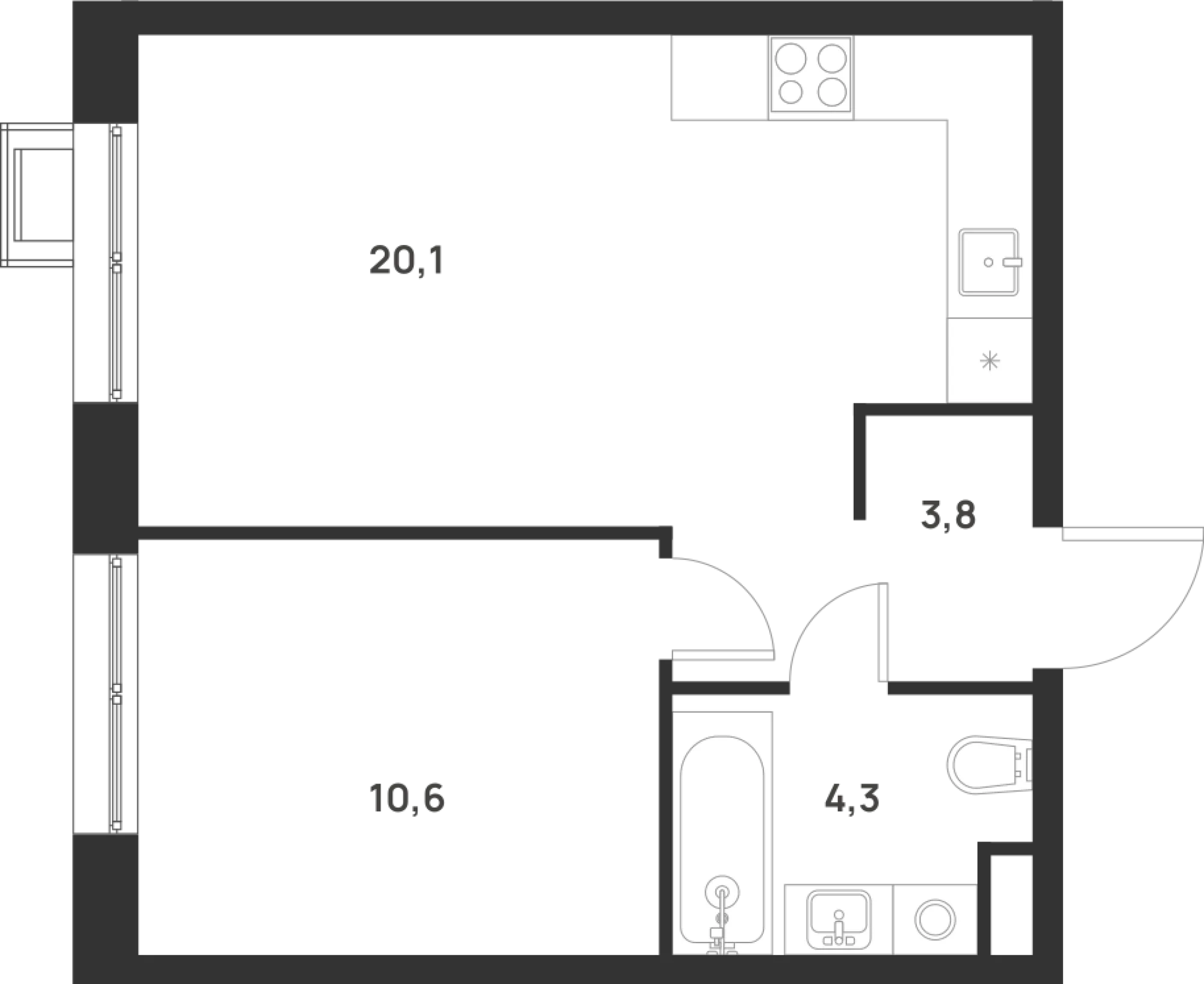 Планировка Foreville
