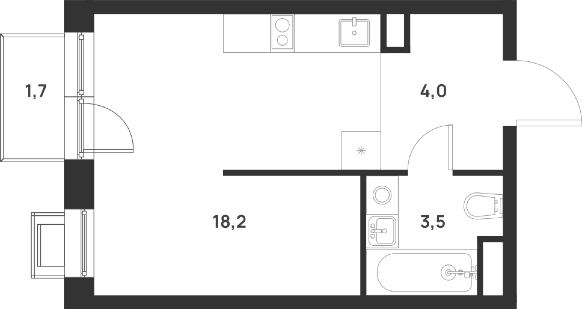 Планировка Foreville