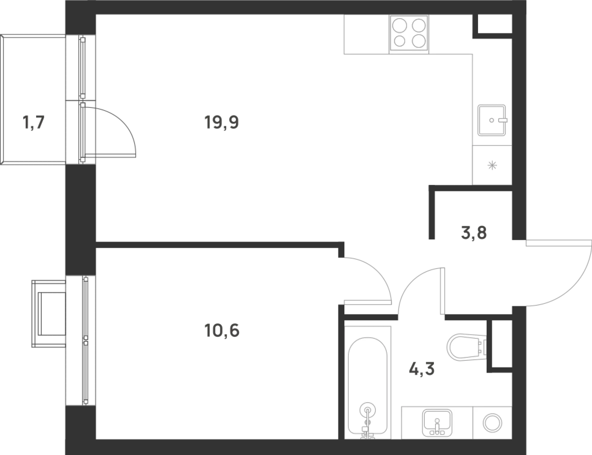 Планировка Foreville