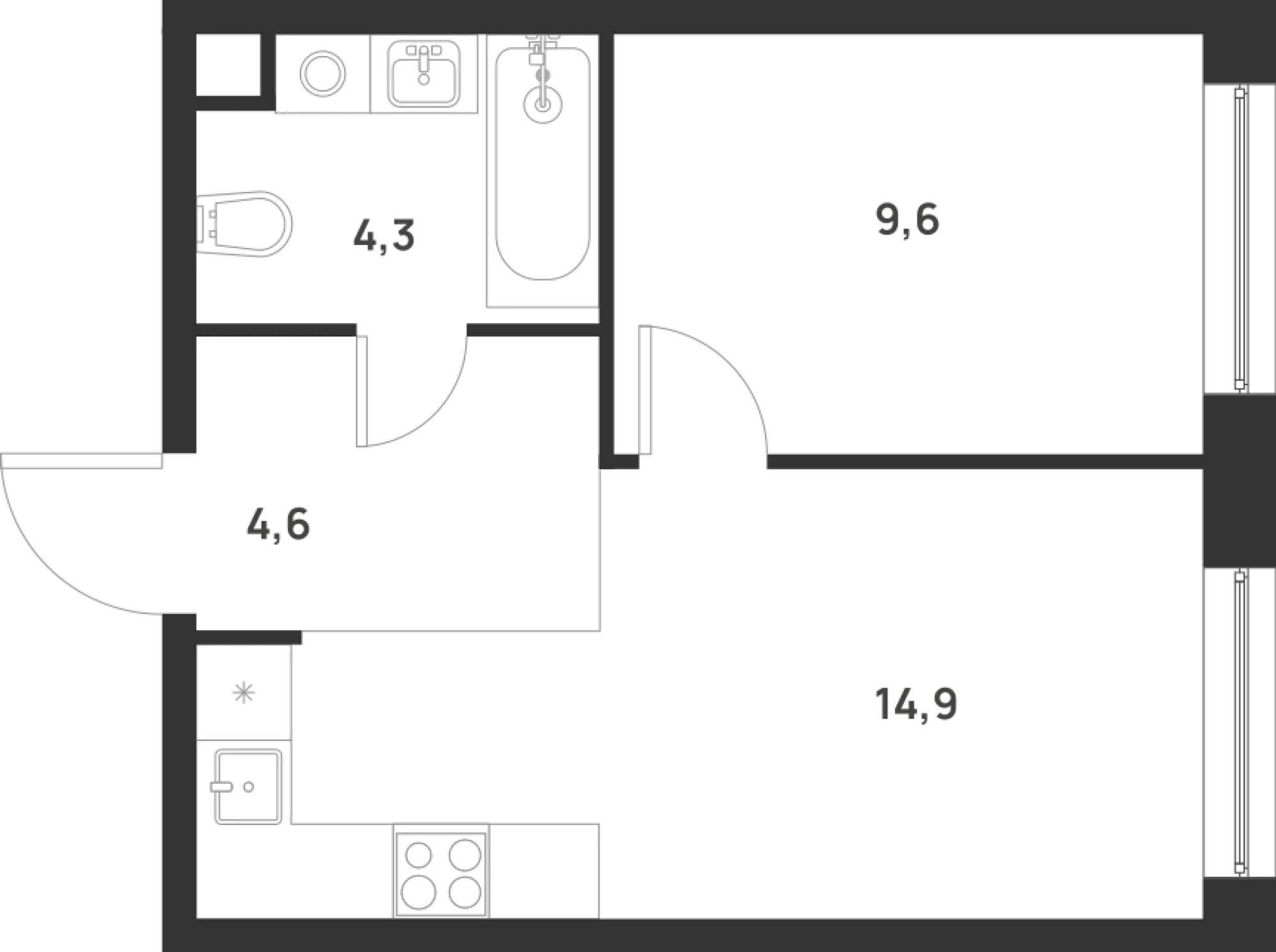 Планировка Форевиль
