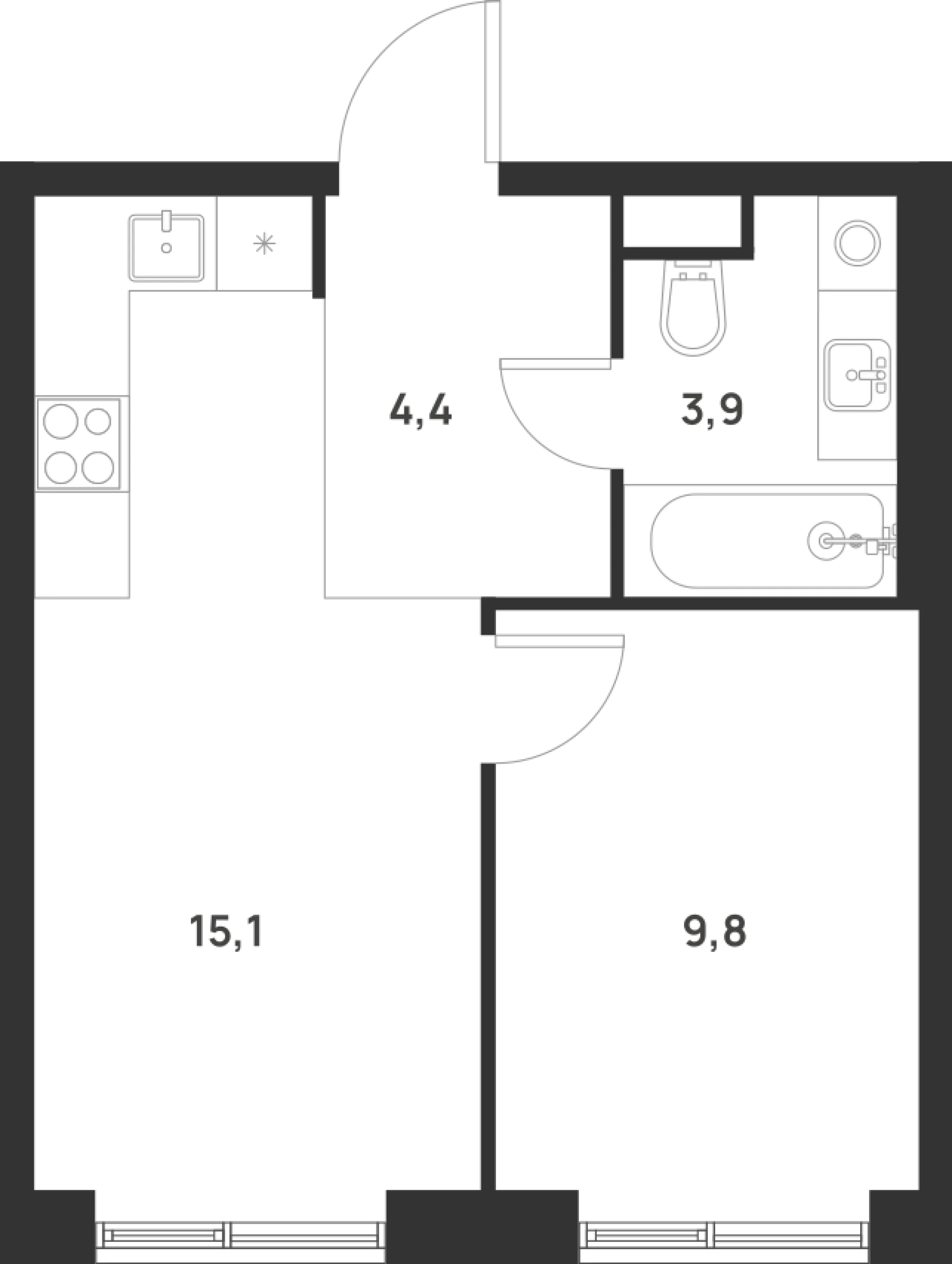 Планировка Foreville