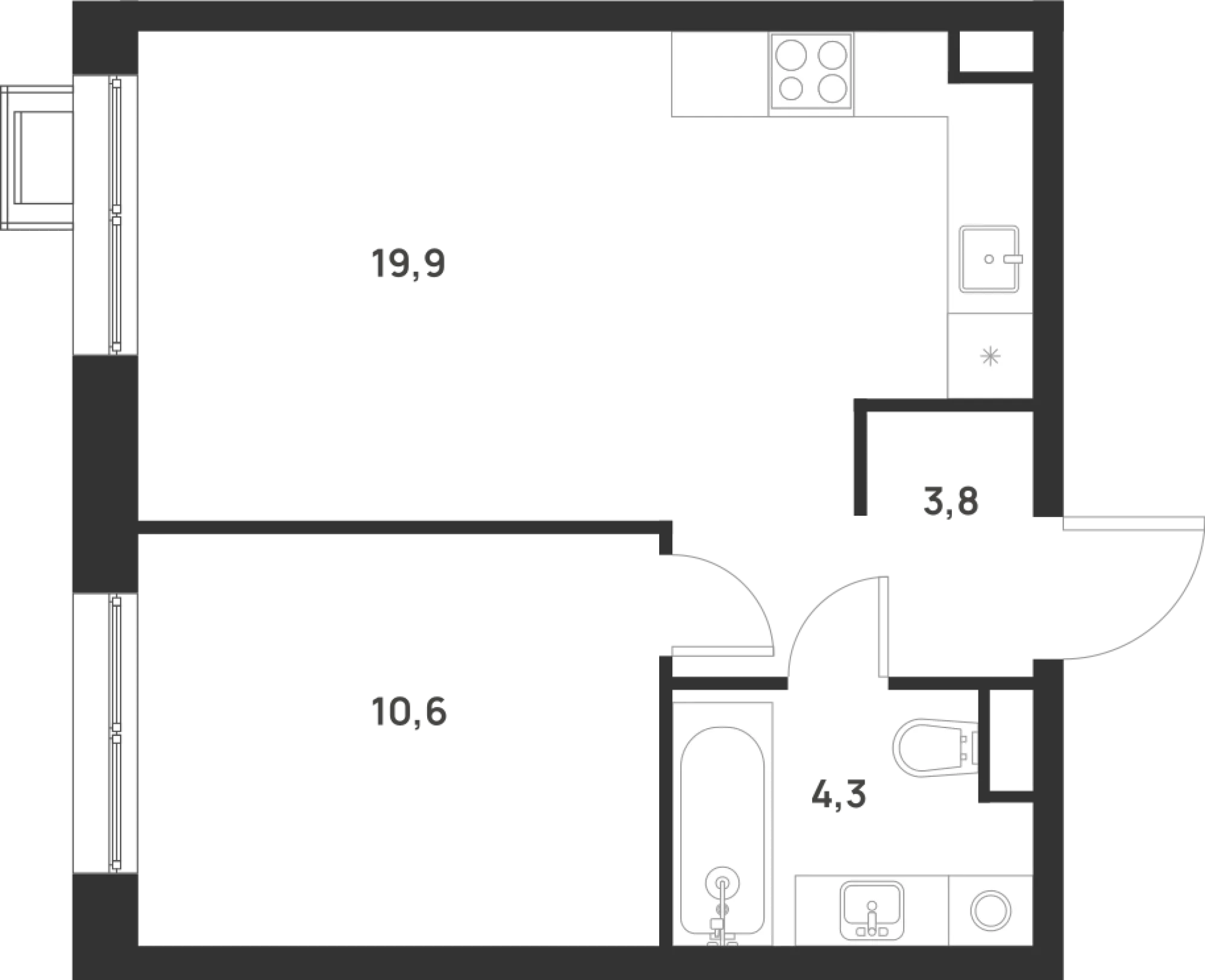 Планировка Foreville
