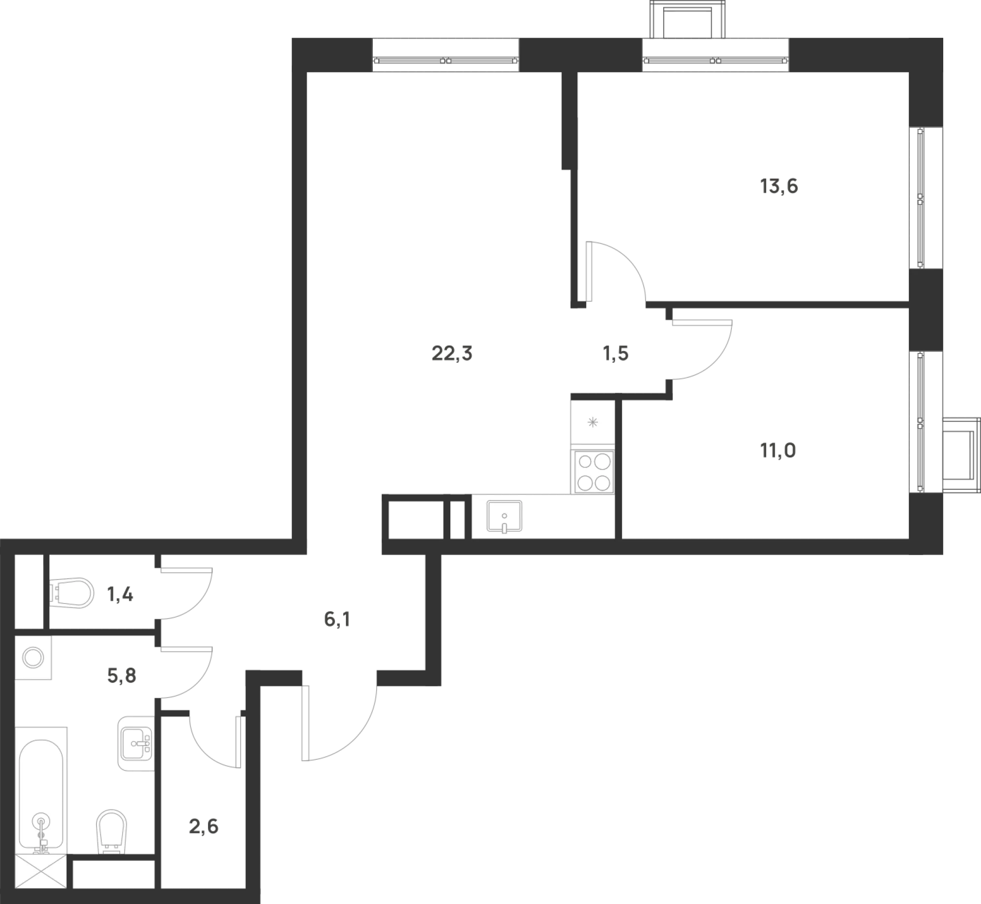 Планировка Форевиль