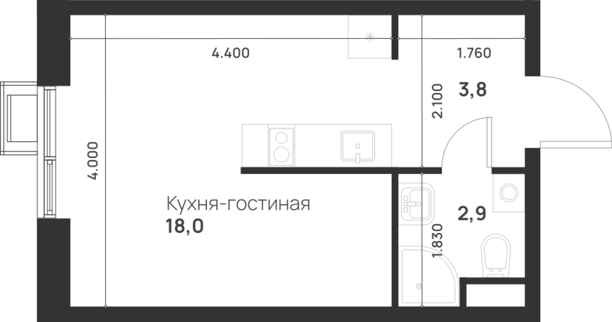 Планировка Foreville