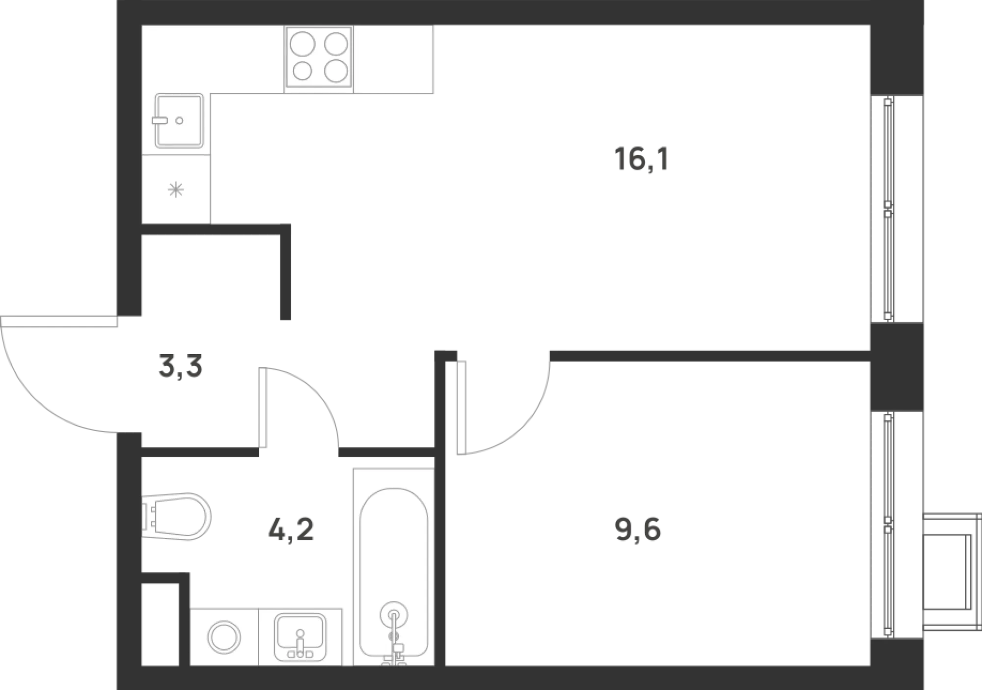 Планировка Форевиль