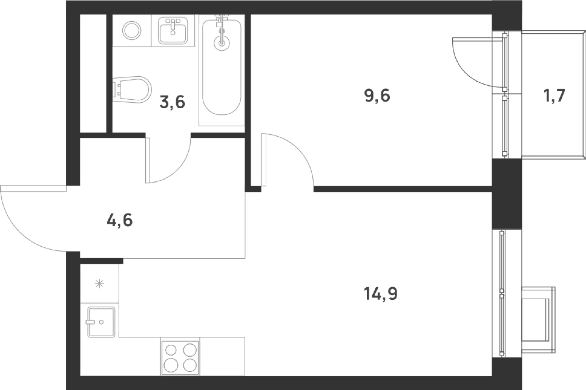 Планировка Foreville