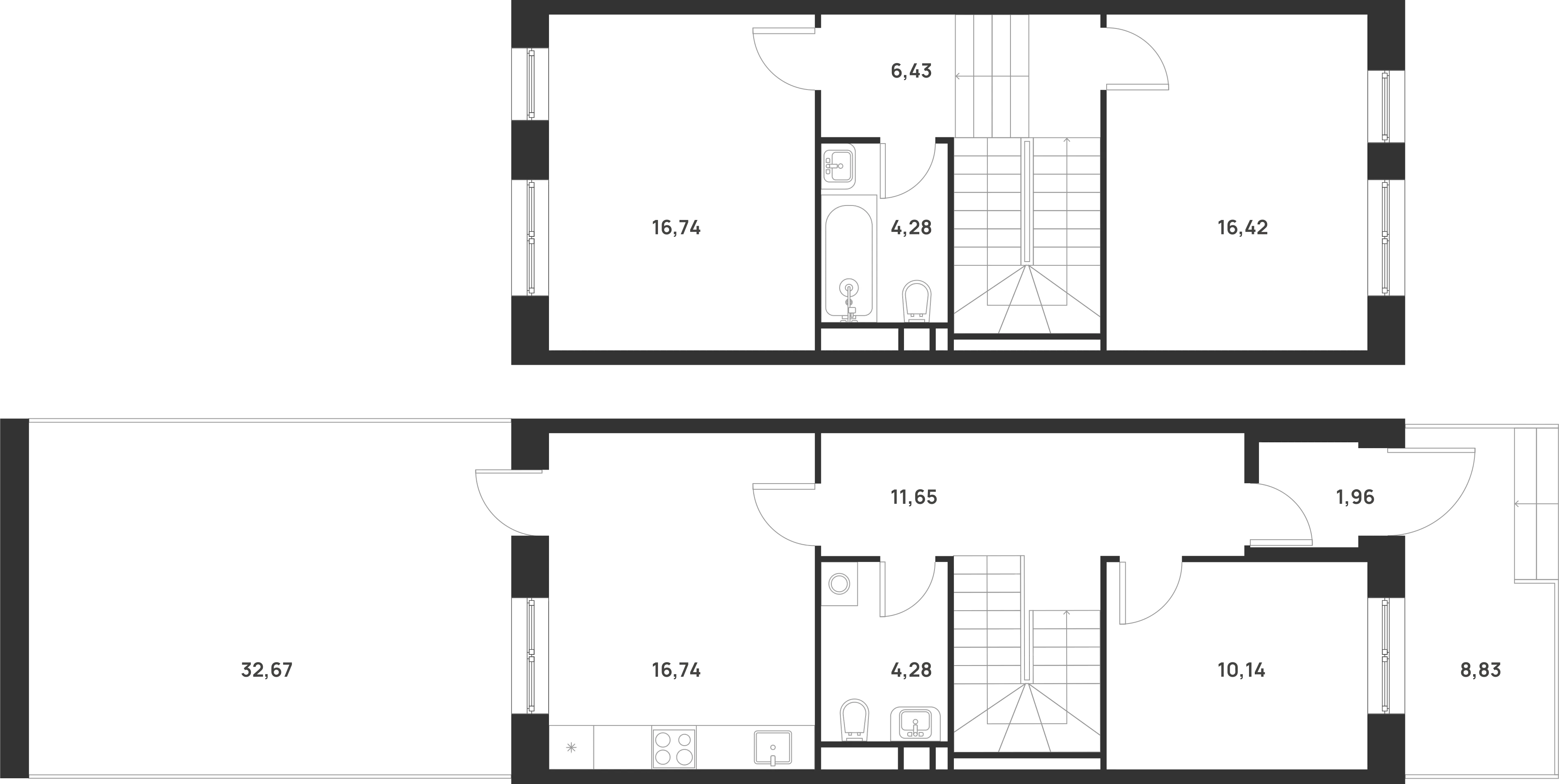 Планировка Талисман на Рокоссовского
