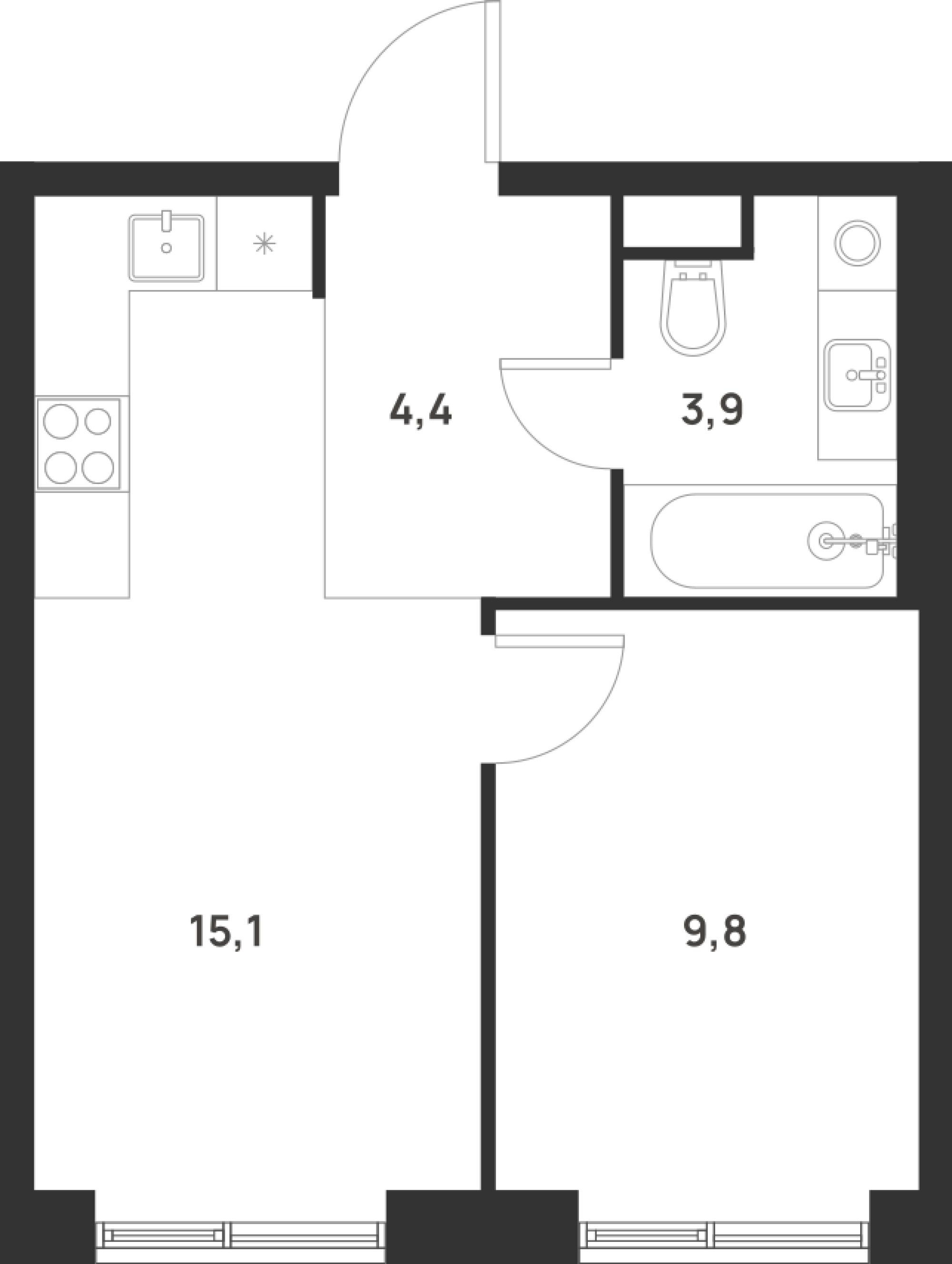 Планировка Foreville