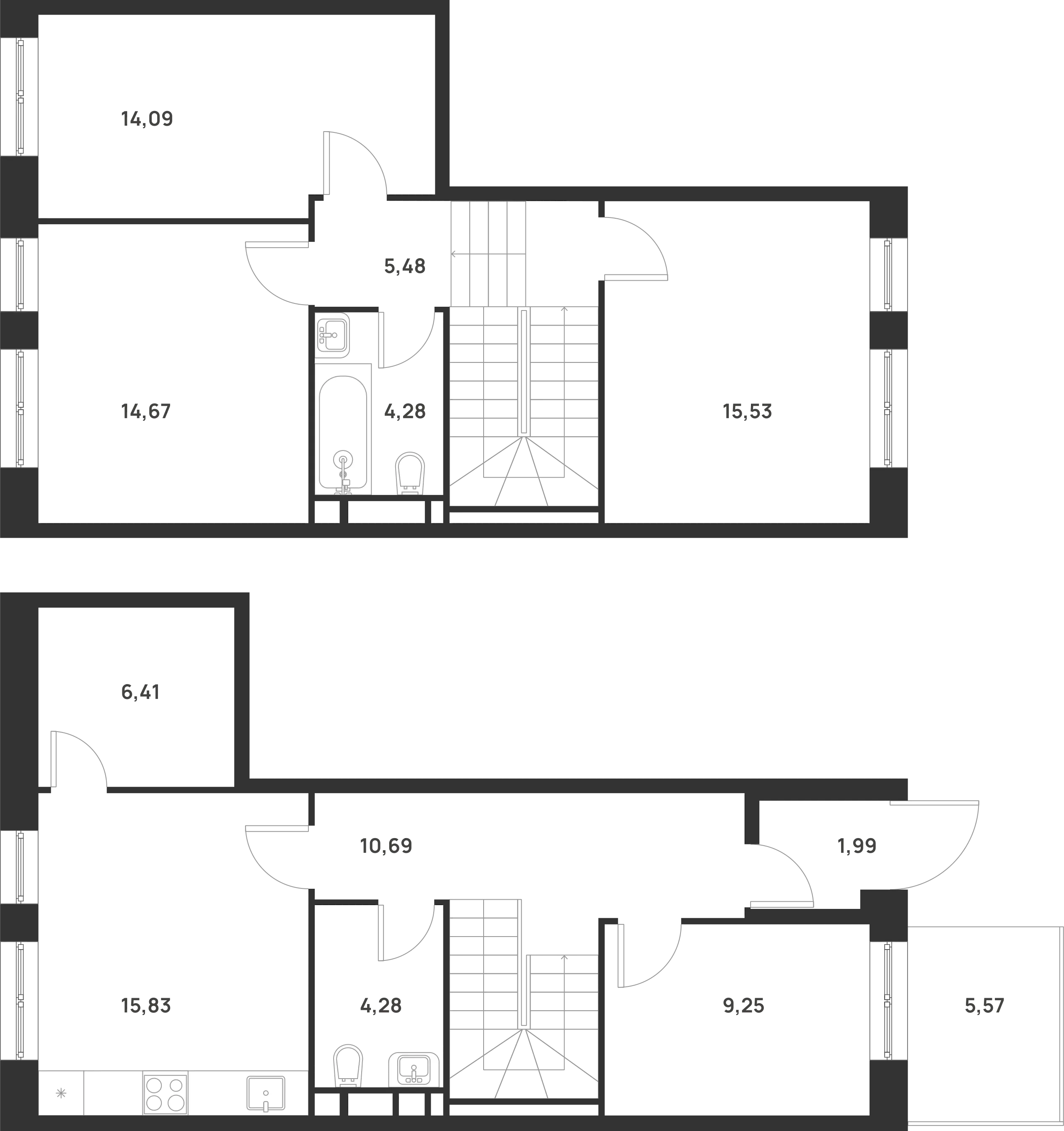 Планировка Талисман на Рокоссовского